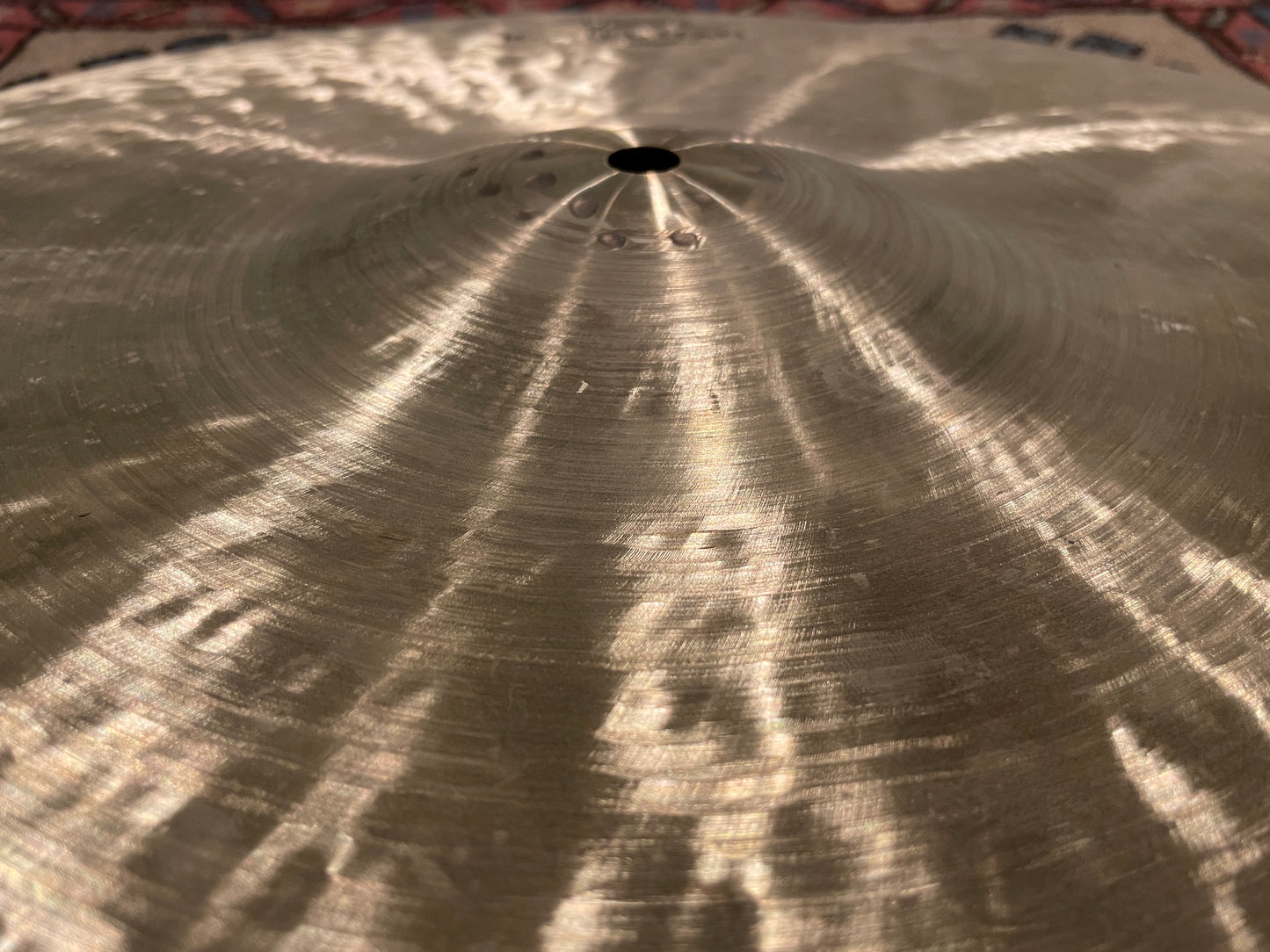 22" K Zildjian Constantinople K1119 Medium Thin Low Ride Cymbal 2464g #757