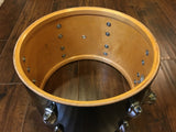 1970s Slingerland 9x13 Tom Drum Shell Black