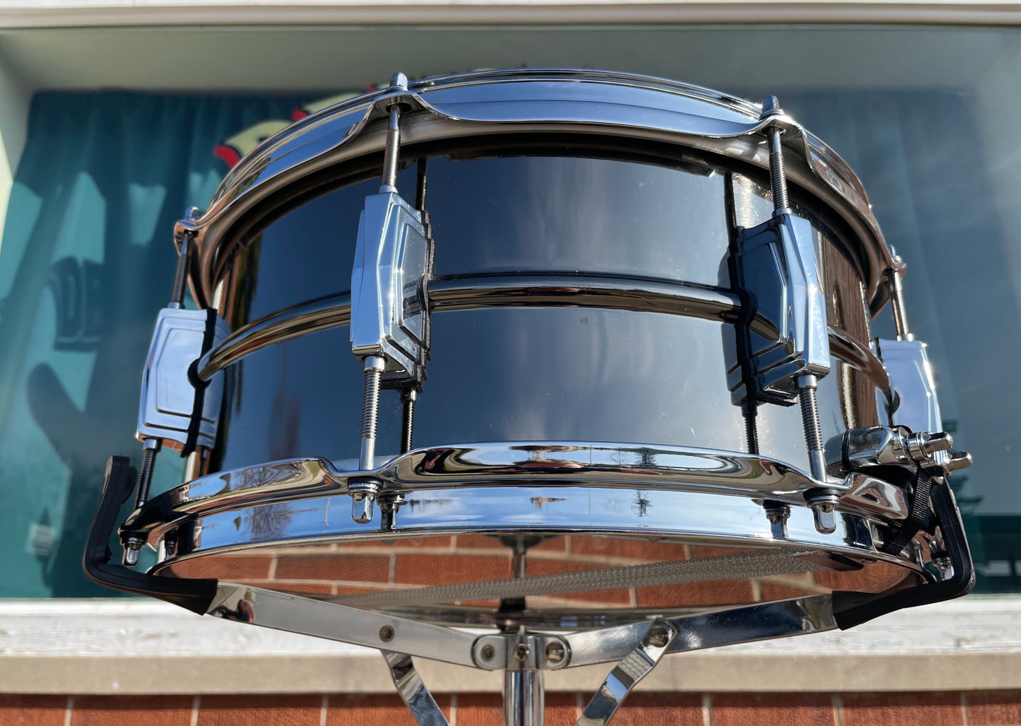 Ludwig 6.5x14 Black Beauty Snare Drum 8-Lug LB415