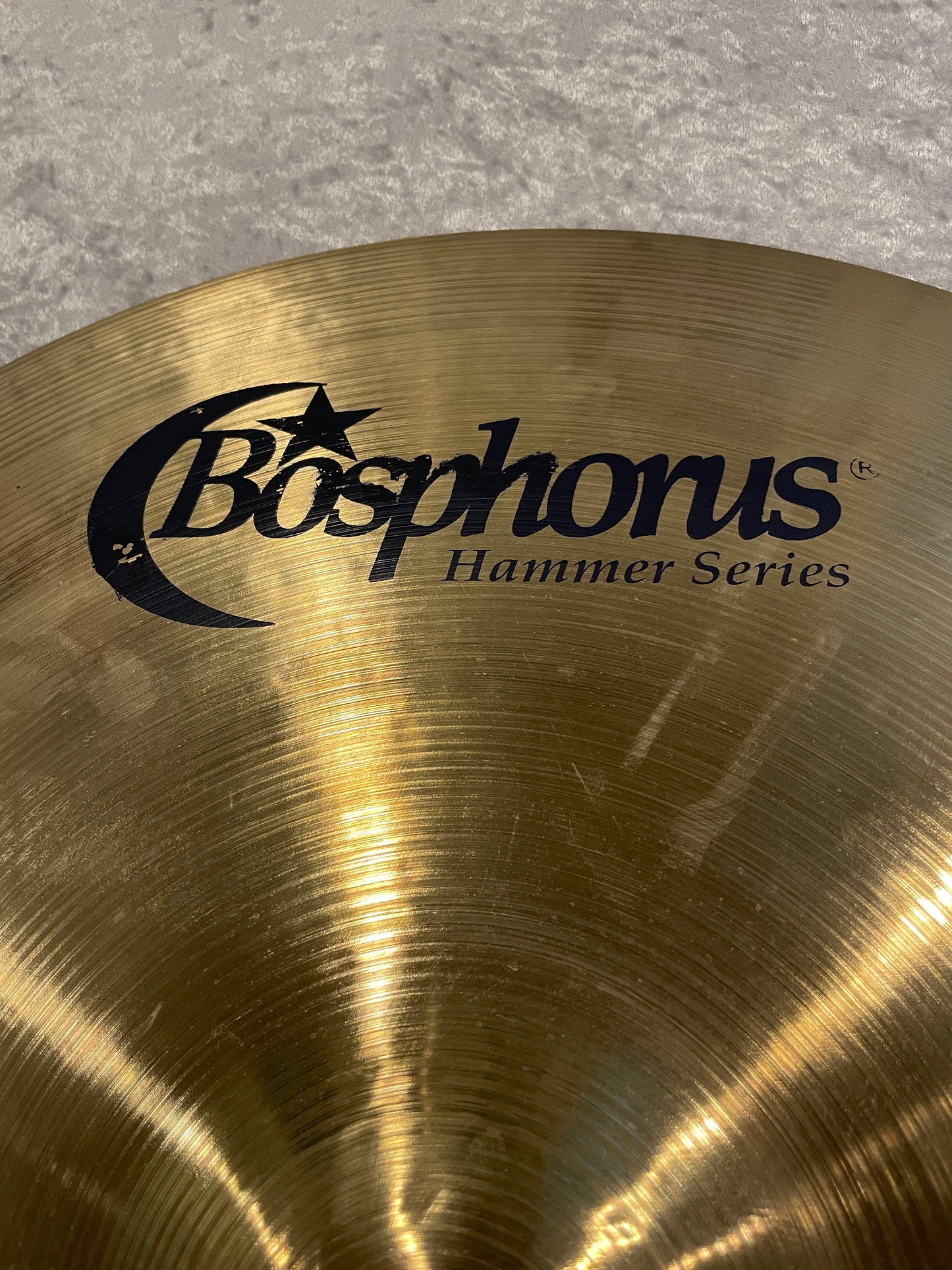 22" Bosphorus Hammer Series Jeff Hamilton Ride Cymbal 2636g