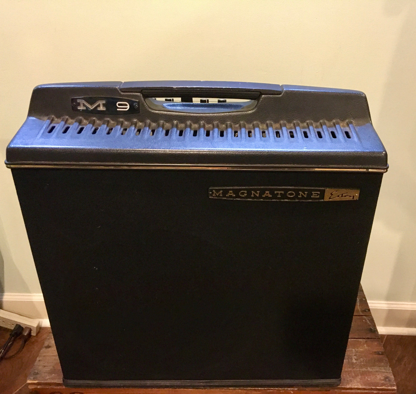 Vintage 1960s Magnatone Custom M9 Estey Combo Guitar Amp w/ Mullard Tubes