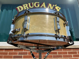 1950s WFL Ludwig 5.5x14 Buddy Rich Super Classic 8 Lug Snare Drum White Marine Pearl