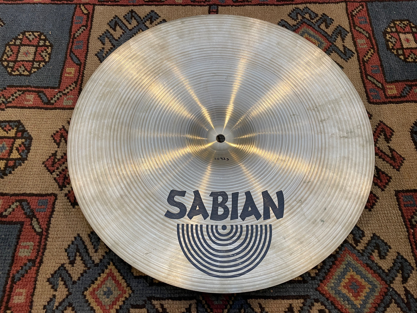 16" Sabian AA Medium Thin Crash Cymbal 1092g