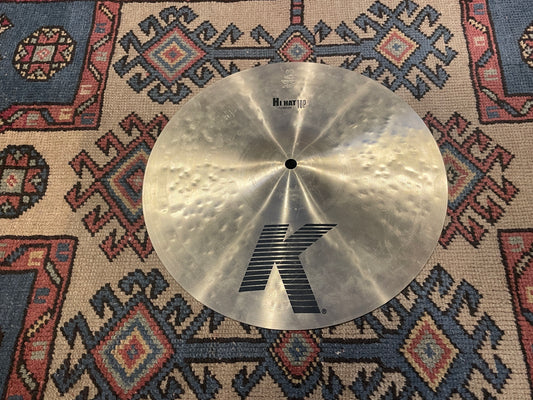 13" Zildjian K Hi-Hat Top Single Cymbal 928g K0821