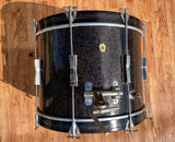 1964 Ludwig Club Date Drum Set Black Galaxy 20/12/14/5x14
