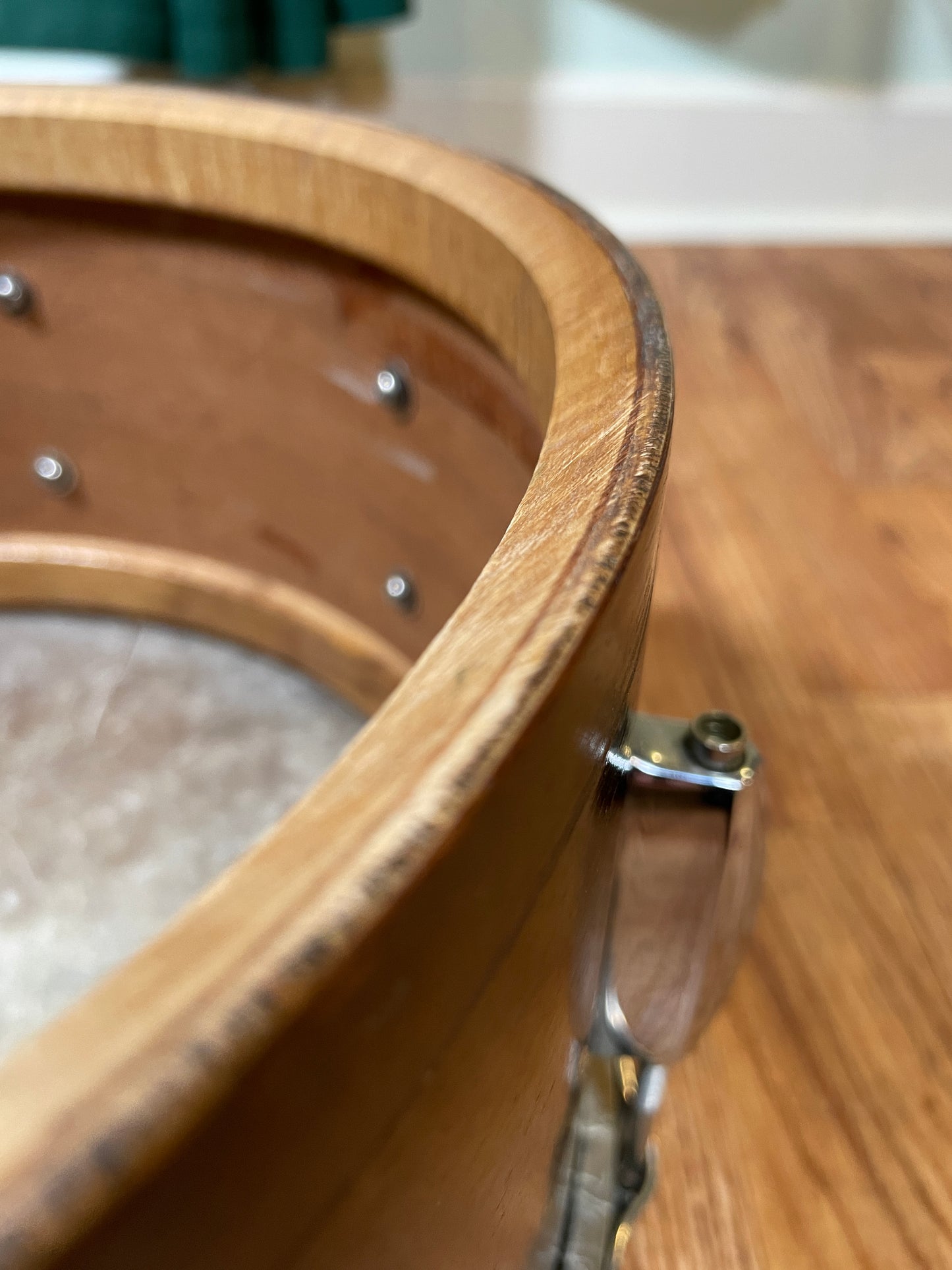 1930s-1940s Slingerland 6.5x14 Radio King Snare Drum 3-Ply