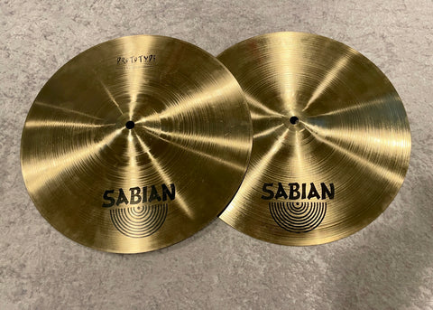14" Sabian Prototype Hi-Hat Pair 854g/1100g