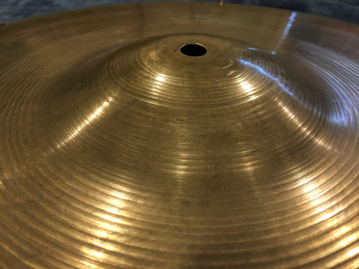 18" Zildjian A 1950s Large Stamp Crash Ride Cymbal w/ Rivets 1554g #556 *Sound File*