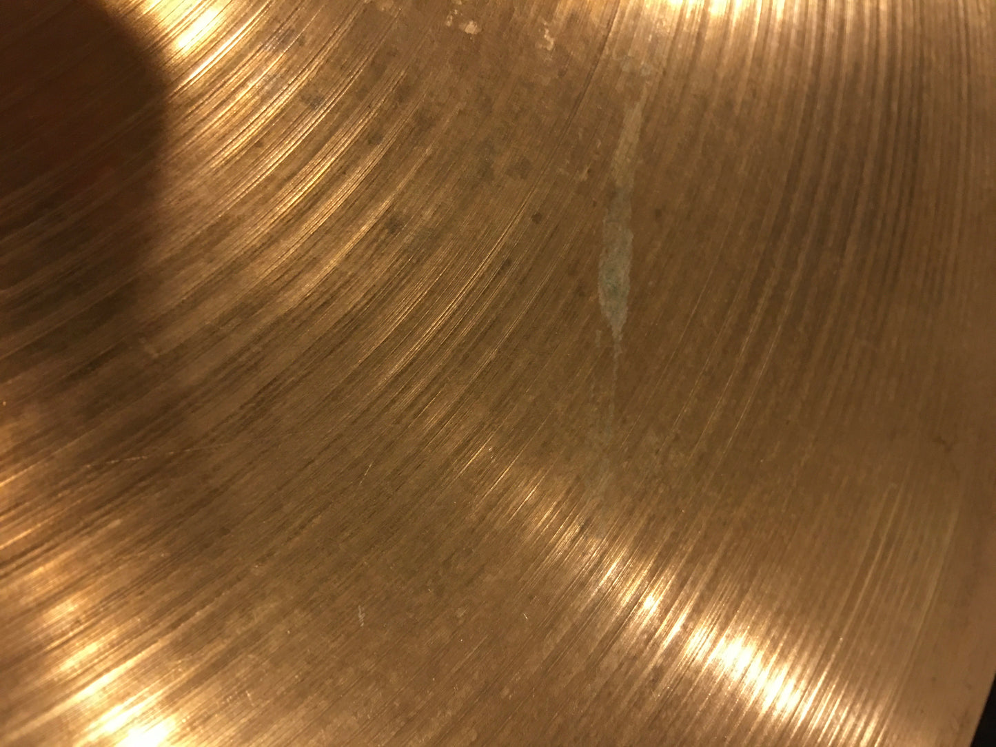 22" Zildjian A 1954-56 Large Stamp Ride Cymbal 2494g #555