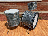 1968 Ludwig Super Classic Drum Set Oyster Blue Pearl 22/13/16
