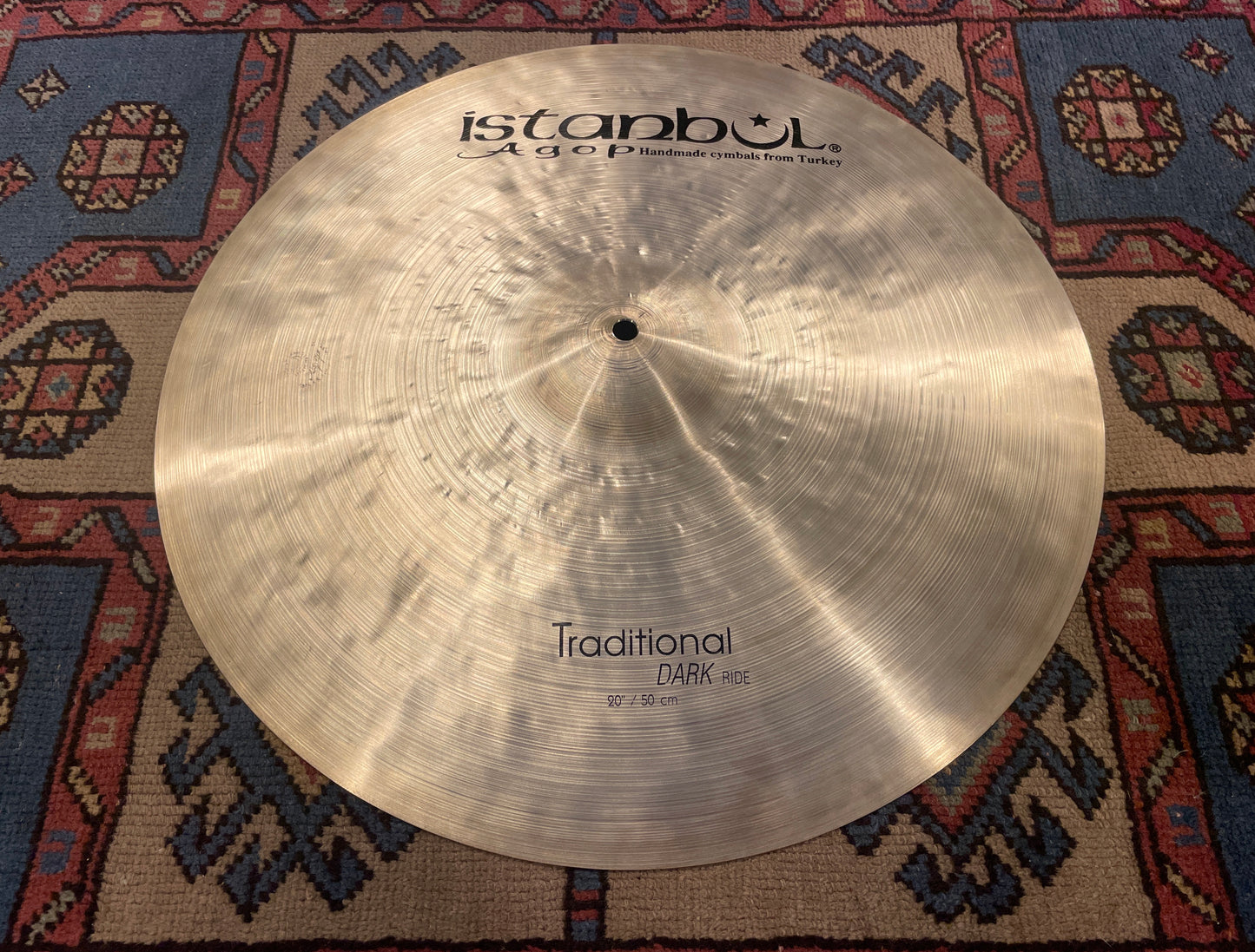 20" Istanbul Agop Traditional Dark Ride Cymbal 1930g *Video Demo*