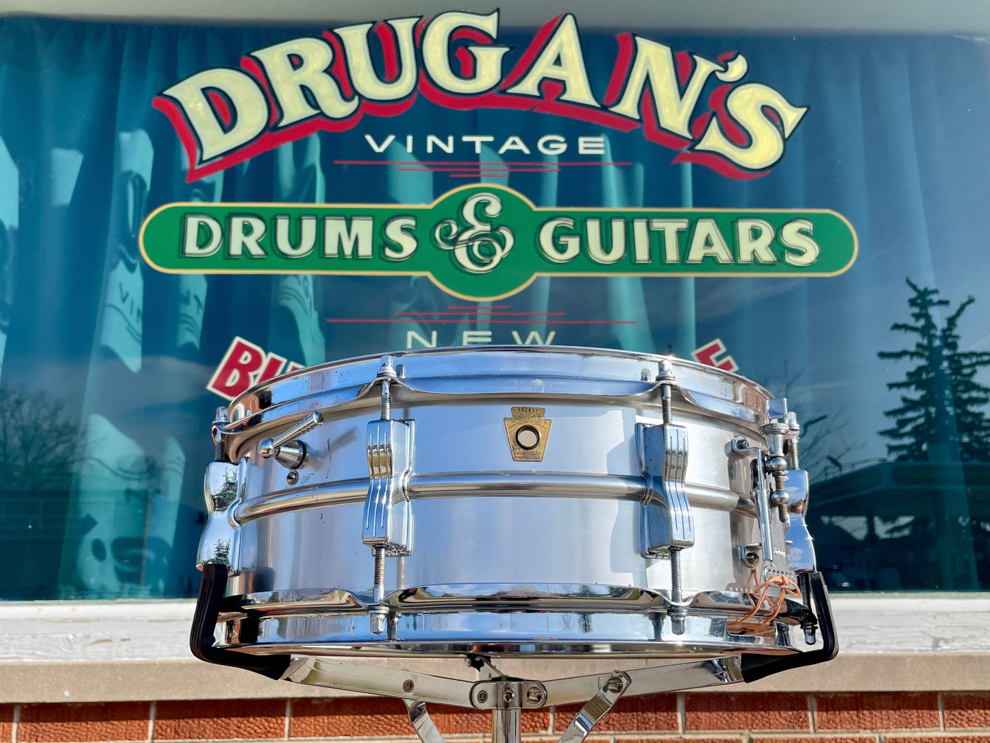 1967 Ludwig 5x14 No. 404 Acrolite Snare Drum