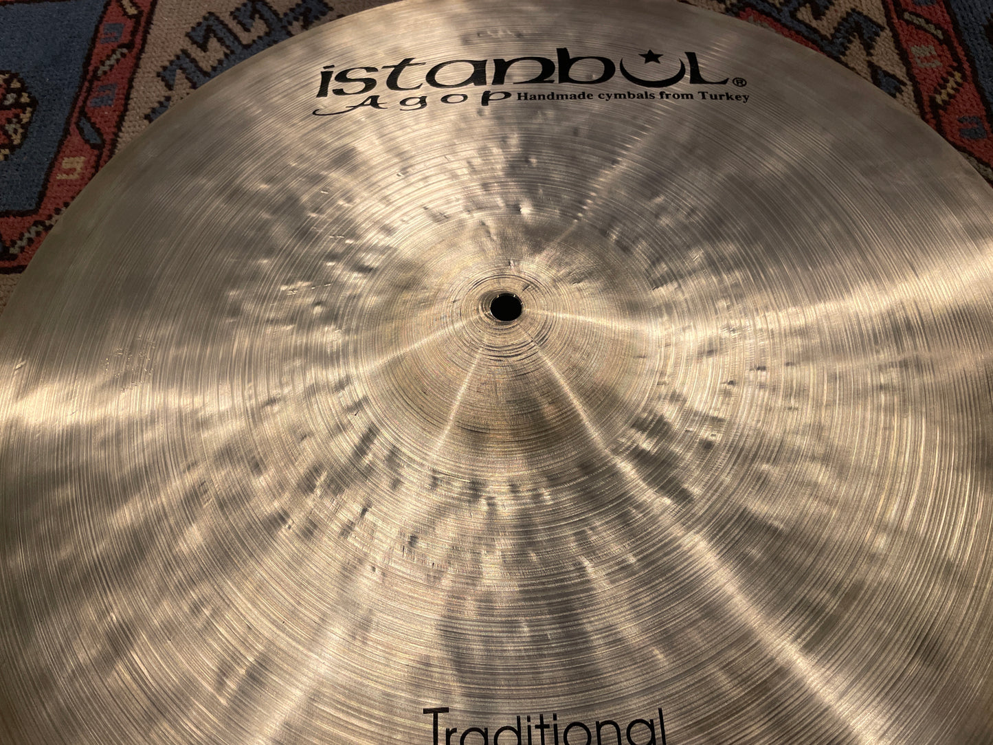 20" Istanbul Agop Traditional Dark Ride Cymbal 1930g *Video Demo*