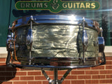 1960s Camco Oaklawn 5x14 Tuxedo Snare Drum Sky Blue Pearl