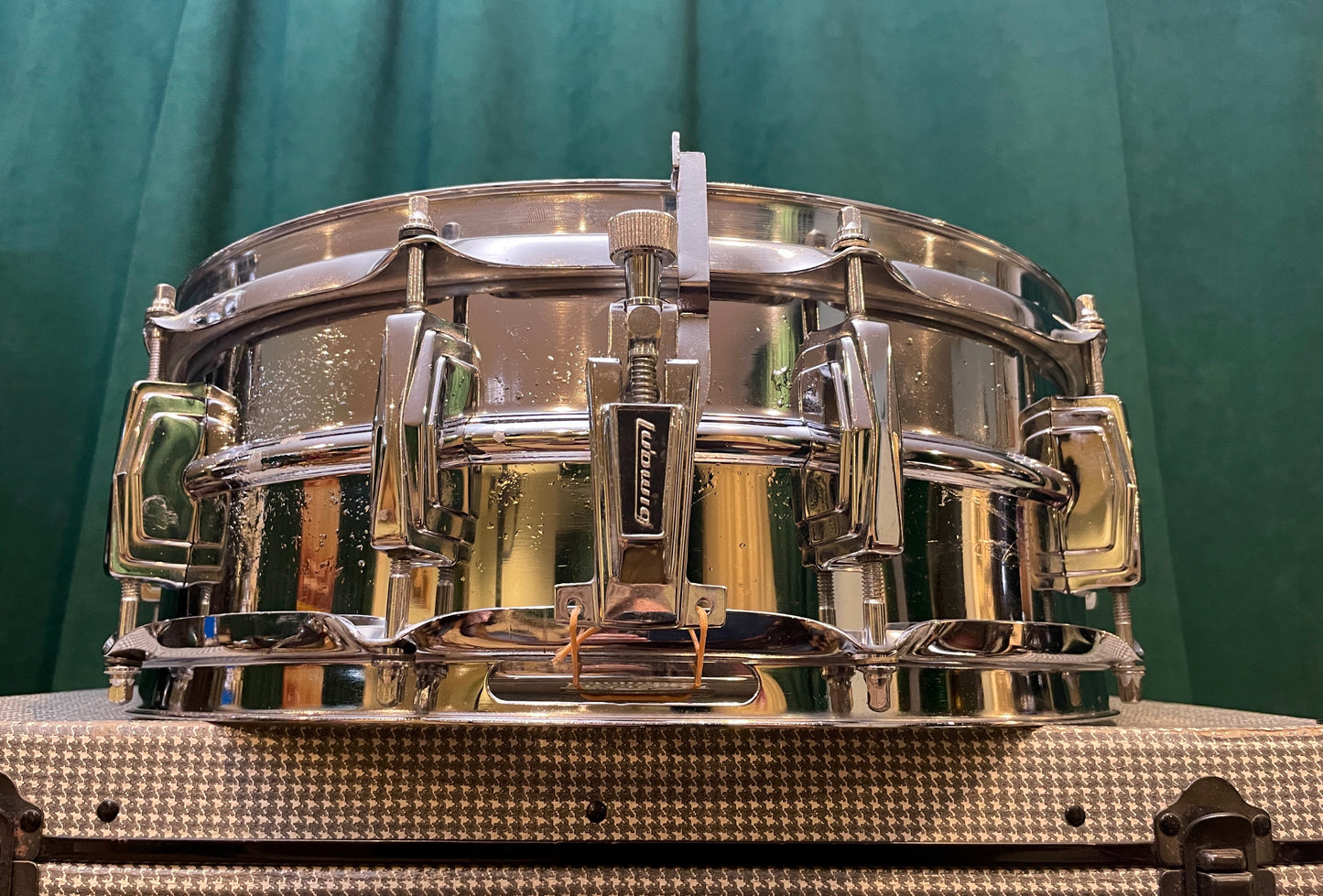 1970s Ludwig LM400 5x14 Supraphonic Snare Drum