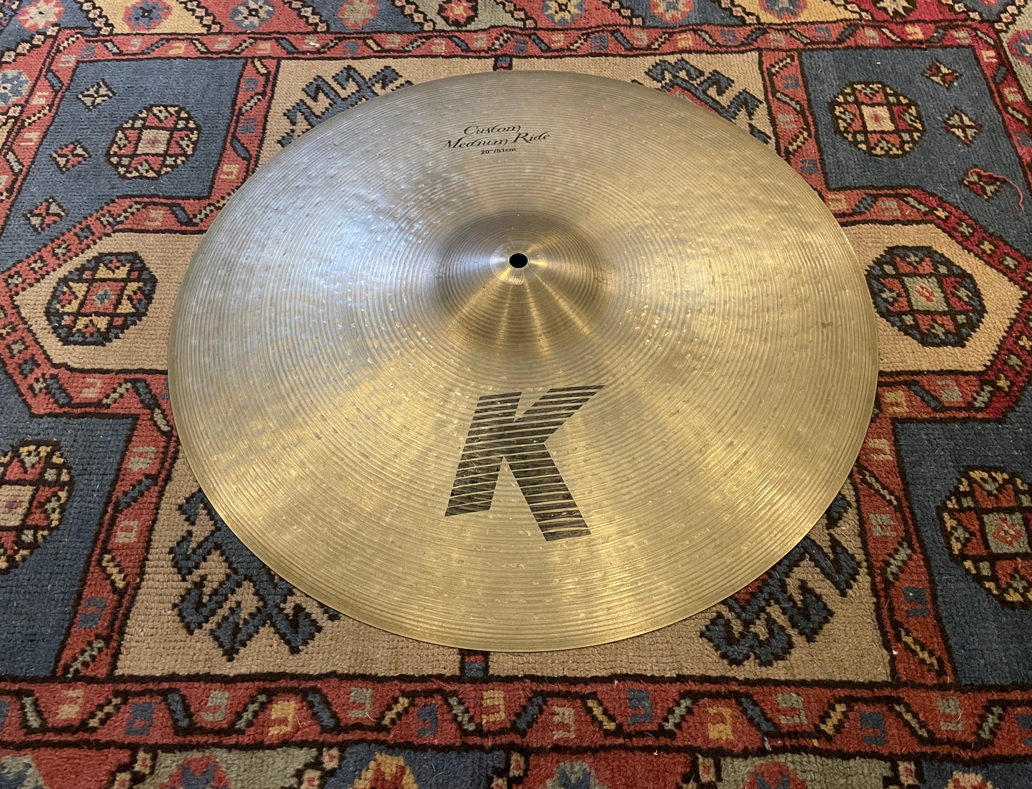20" Zildjian K Custom Medium Ride Cymbal K0854 2516g *Video Demo*