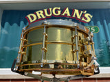N.O.S. 2000 Ludwig 6.5x14 Limited Edition Brass Supraphonic Millennium Snare Drum #20 of 100
