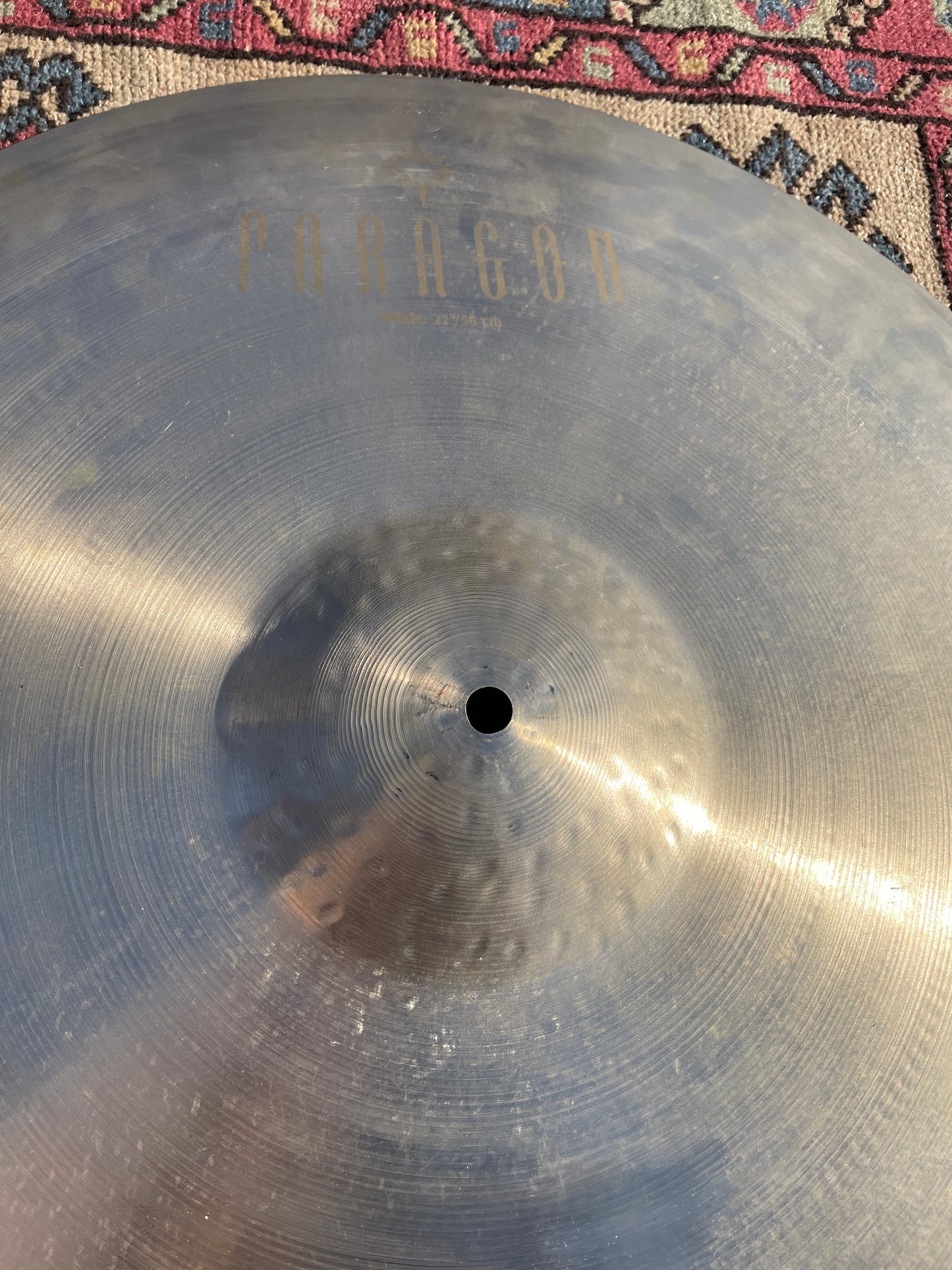 22" Sabian Paragon Ride Cymbal 3746g Neil Peart