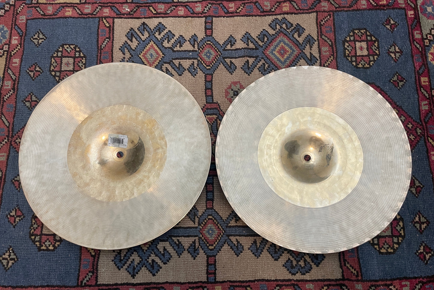 14-1/4" Zildjian K Custom Hybrid Hi-Hat Cymbal Pair 1114g/1340g