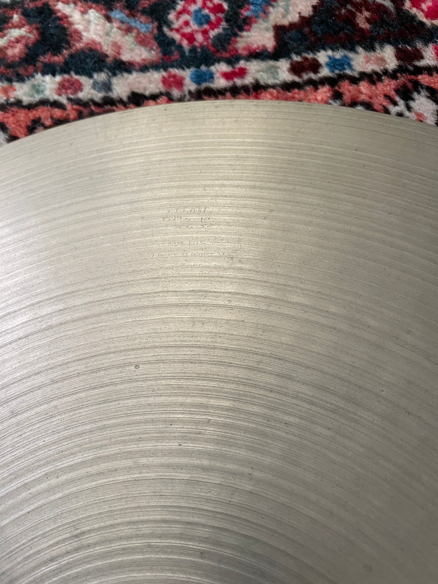 17" Zildjian A 1970s Crash Cymbal 1162g #788