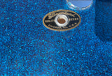 1956-59 Slingerland 2-N Jobbing Outfit Drum Set Blue Sparkle 20/12