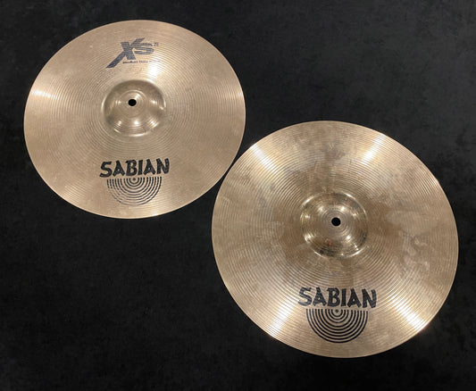 14" Sabian XS20 Medium Hi-Hat Cymbal Pair 1036g/1490g