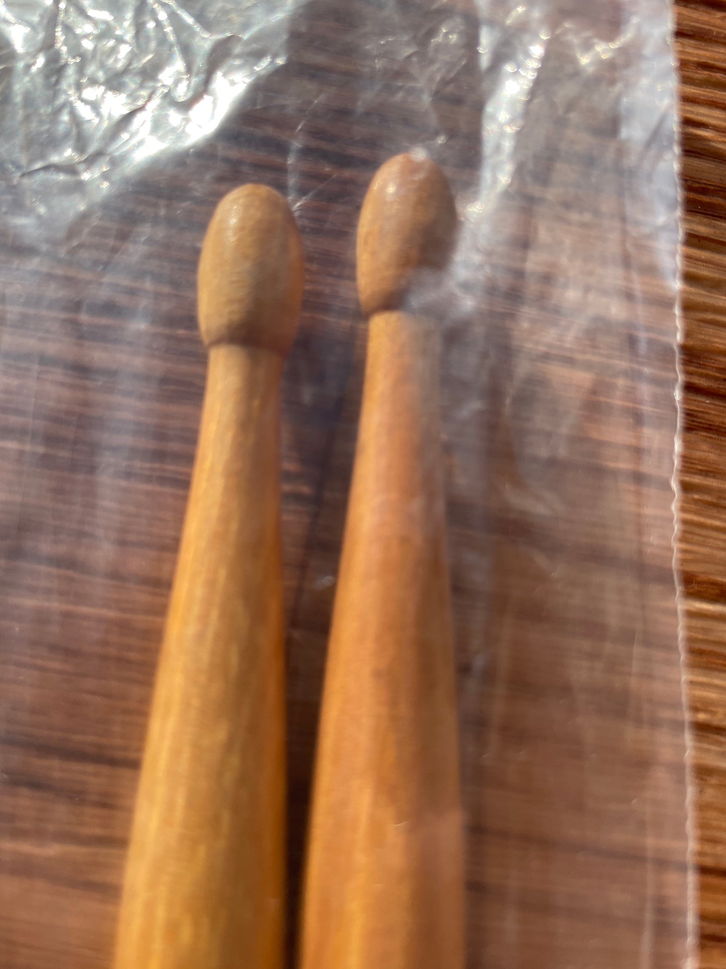 N.O.S. Vintage Sonor Jack DeJohnette Wood Tip Drum Sticks w/ Original Bag New Old Stock