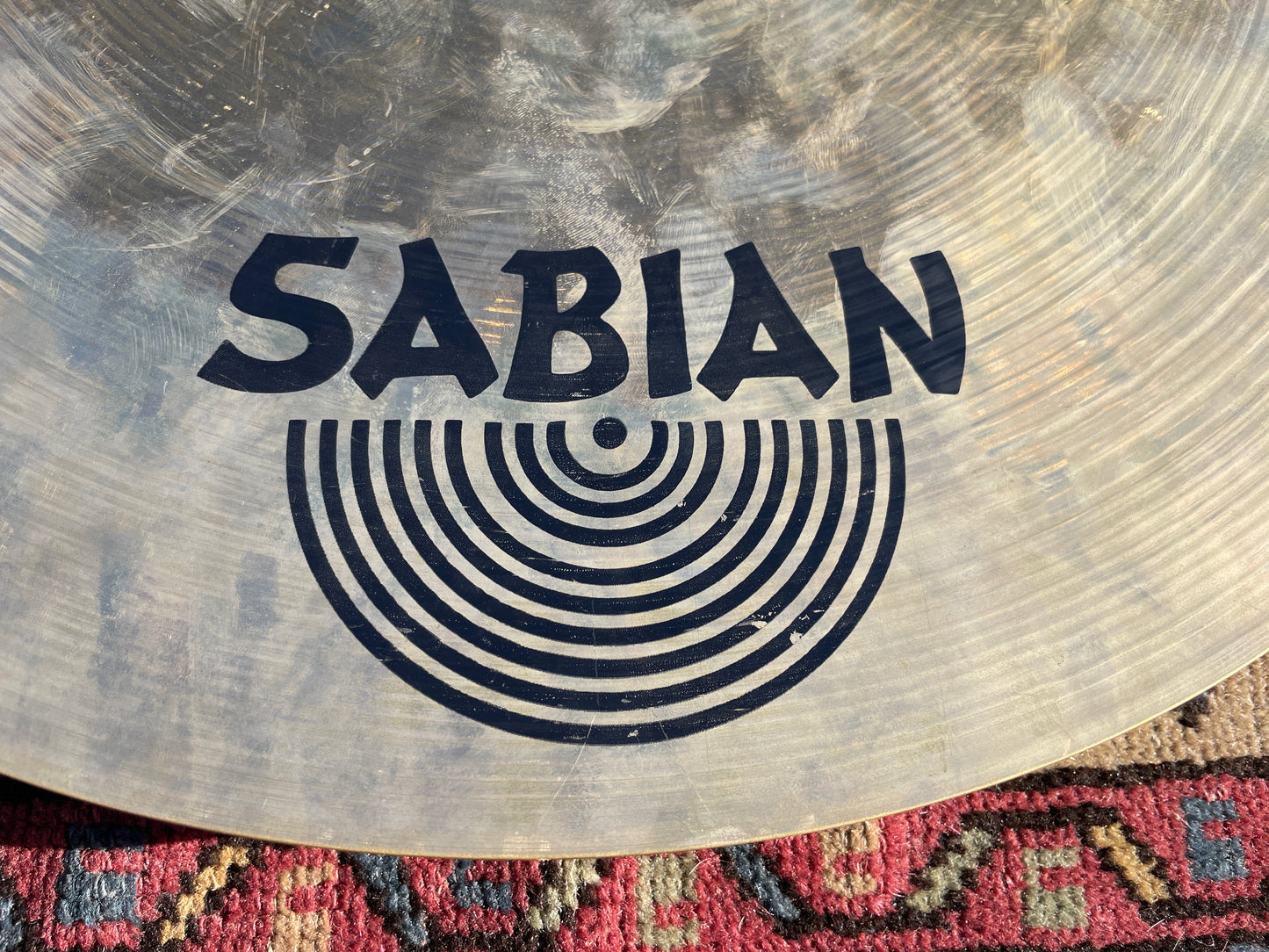 21" Sabian Hand Hammered HH Vintage Ride Cymbal 2220g Brilliant