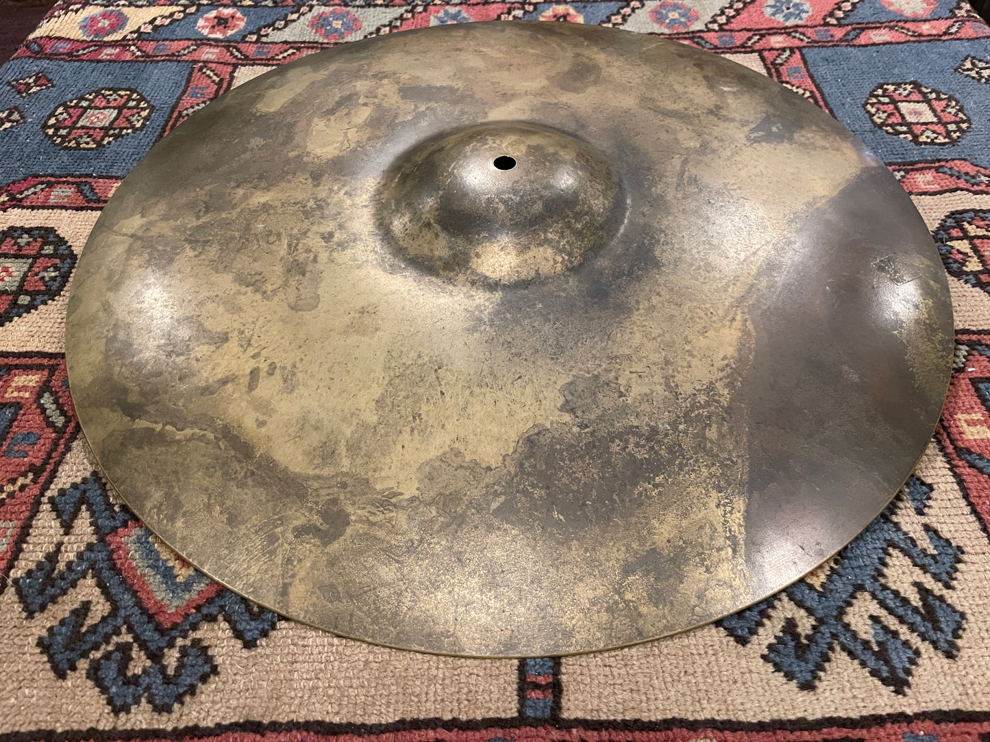 20" Vintage Zildjian A Earth Ride Cymbal 3576g 1970s-1980s Hollow Logo