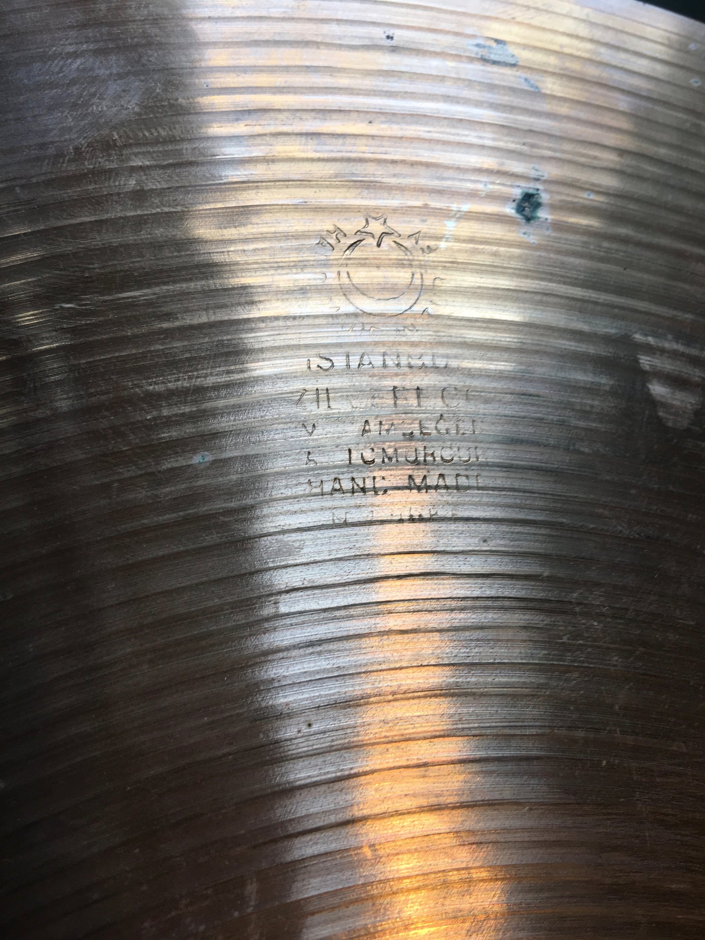 15" Istanbul Pre Split Turkish Crash Cymbal 830g