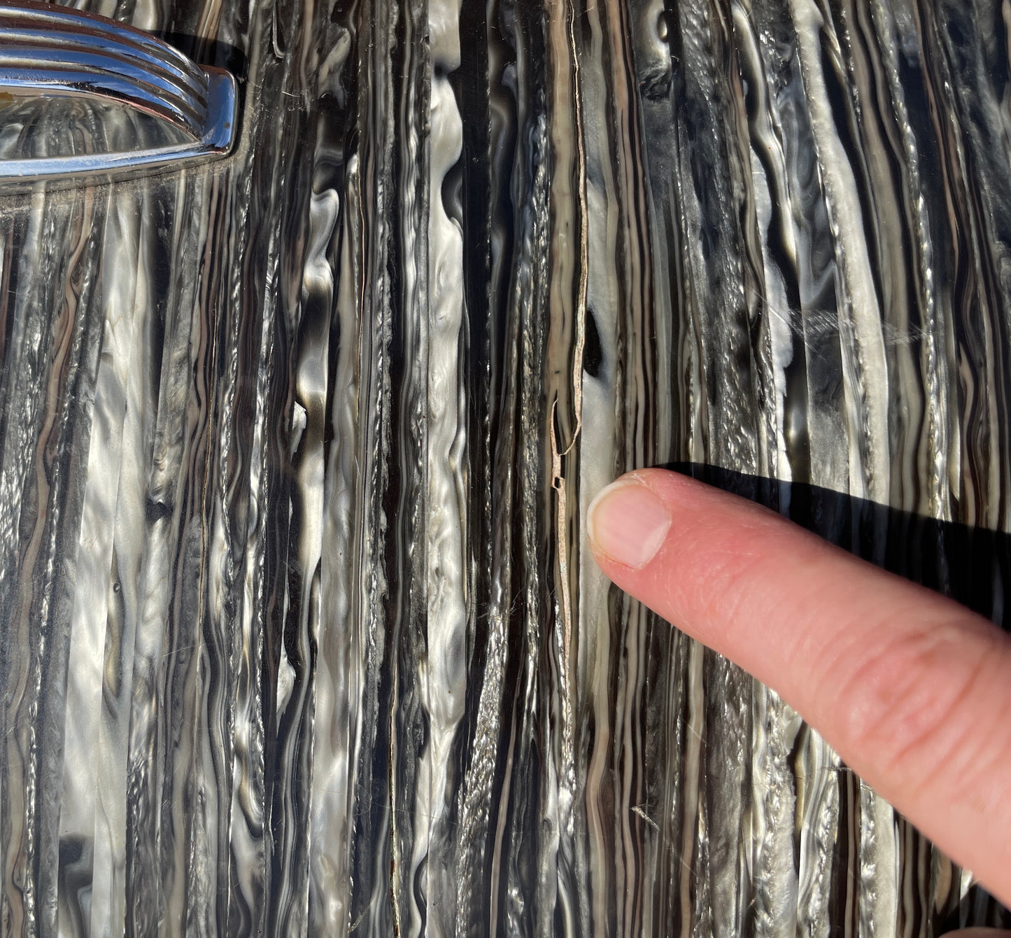 Ludwig 14x22 Hollywood Bass Drum Oyster Black Pearl