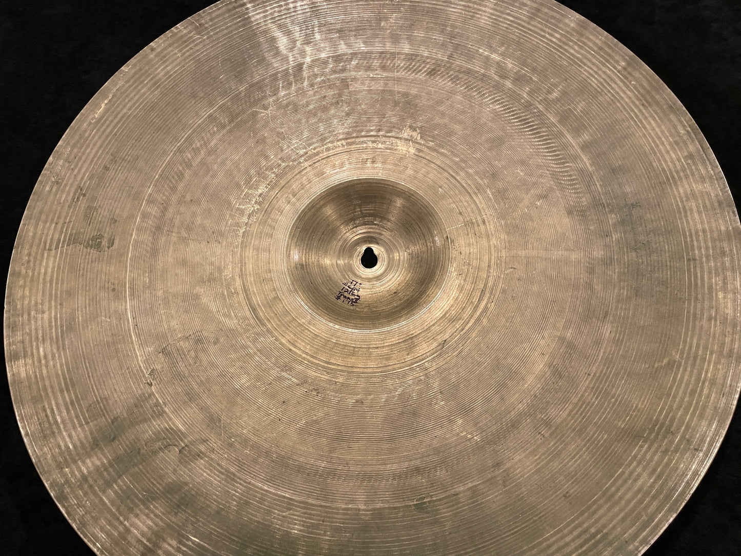 17" Zildjian A 1940s-50s Trans Stamp Crash Cymbal 1216g #684 *Video Demo*