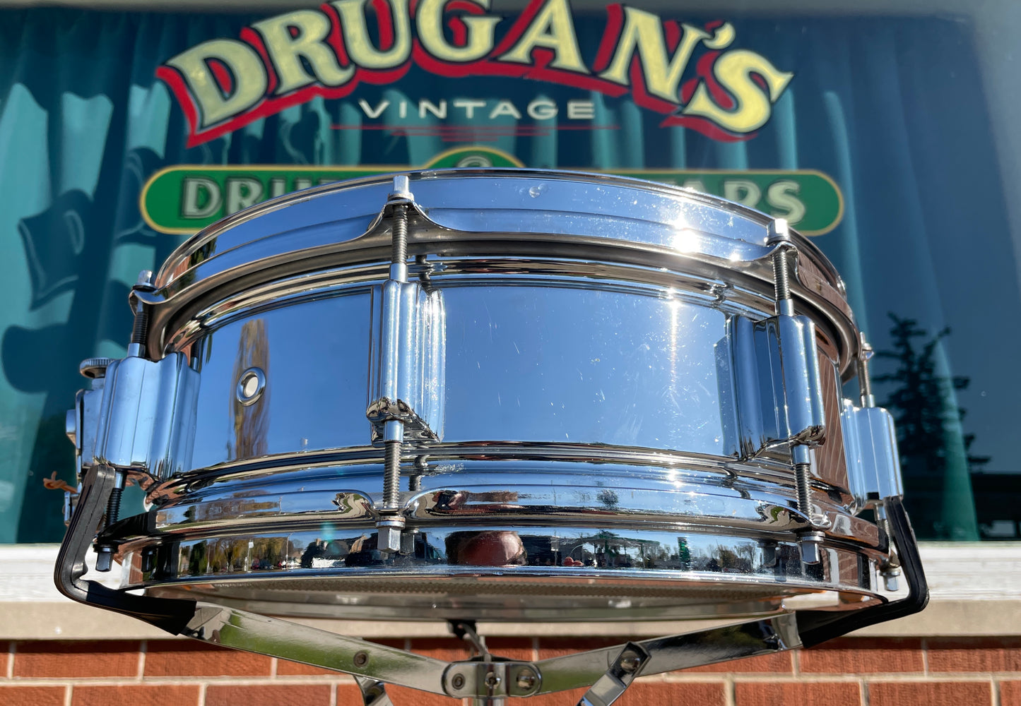 1960s Rogers 5x14 Powertone Snare Drum Cleveland Era COB