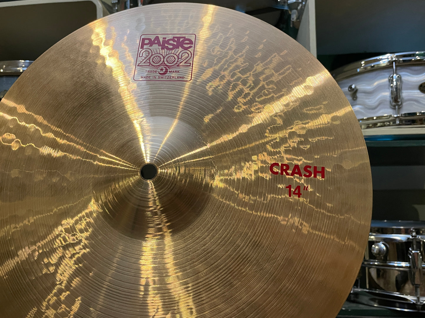 14" Paiste 2002 Crash Cymbal 764g