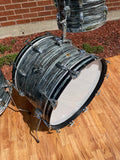 1968 Ludwig Super Classic Drum Set Oyster Blue Pearl 22/13/16