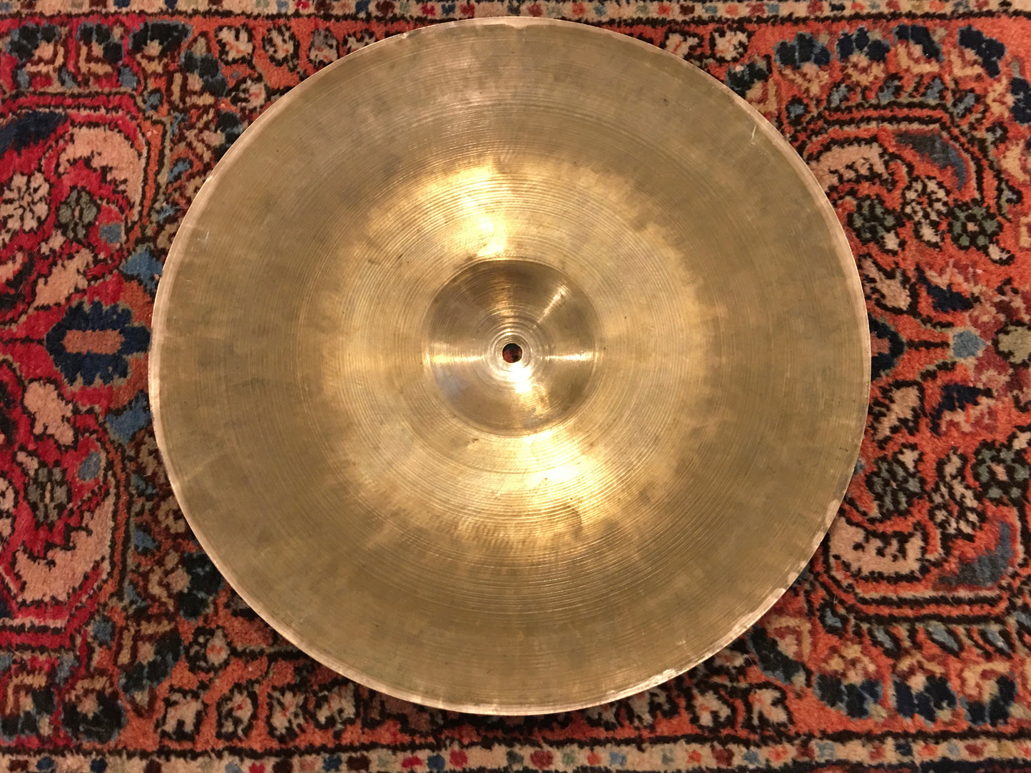 15" Zildjian A Trans Stamp Hi-Hat Single / Crash / Splash Cymbal 698g #643