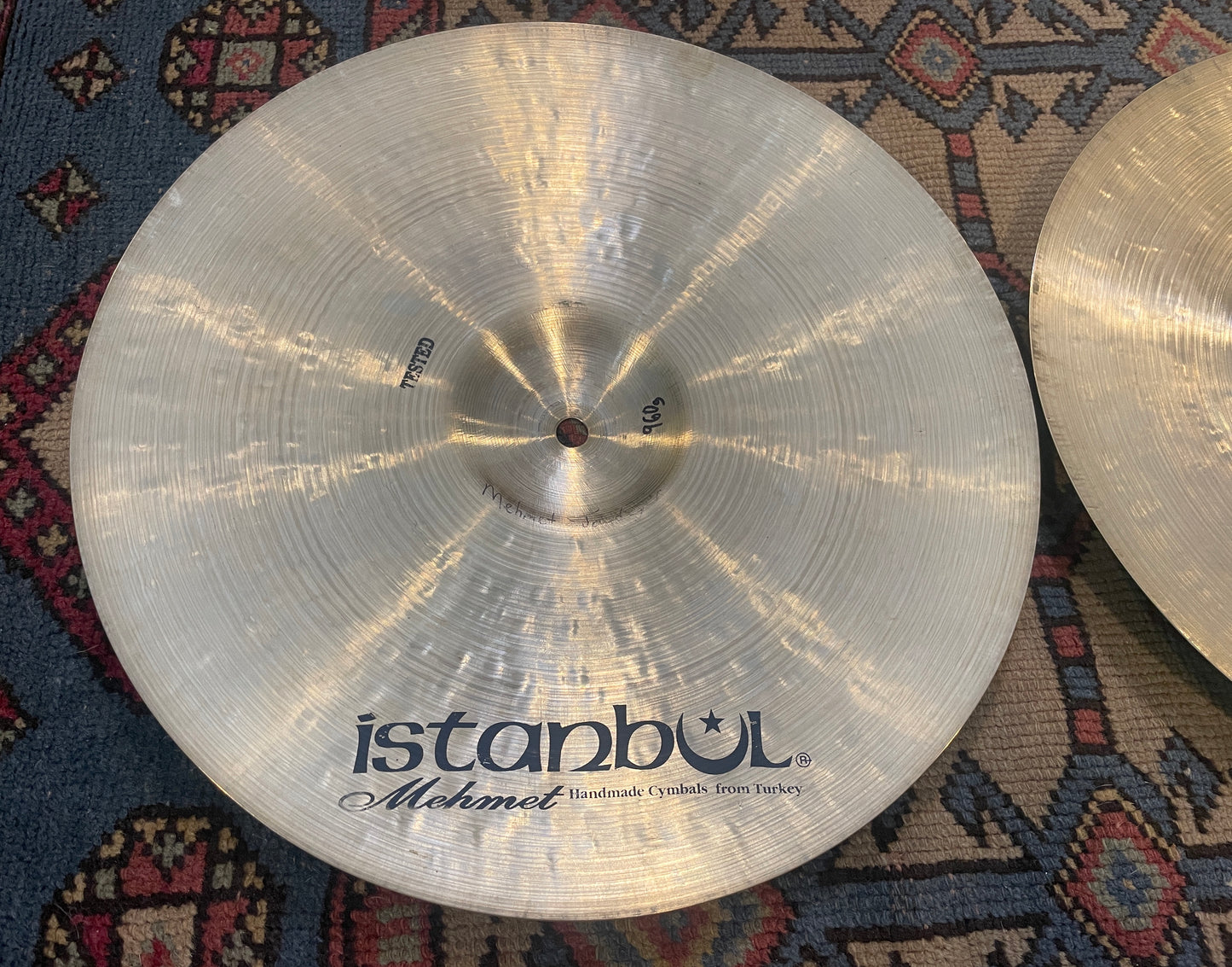 14" Istanbul Mehmet Light Hi-Hat Cymbal Pair 960g/1106g *Video Demo*