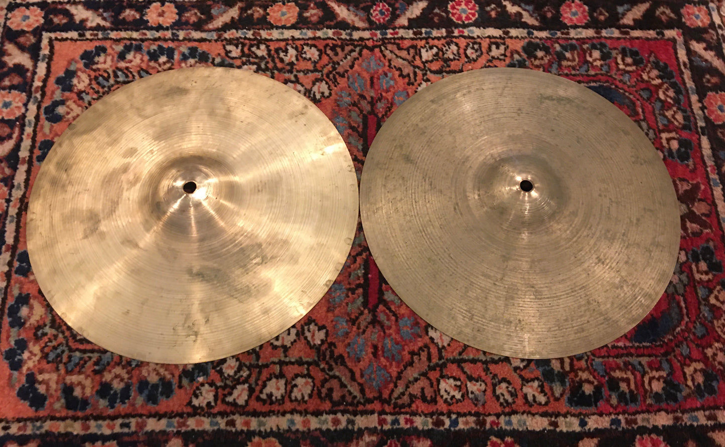 13" Zildjian A 1960s Hi-Hat Pair 750g/794g #177