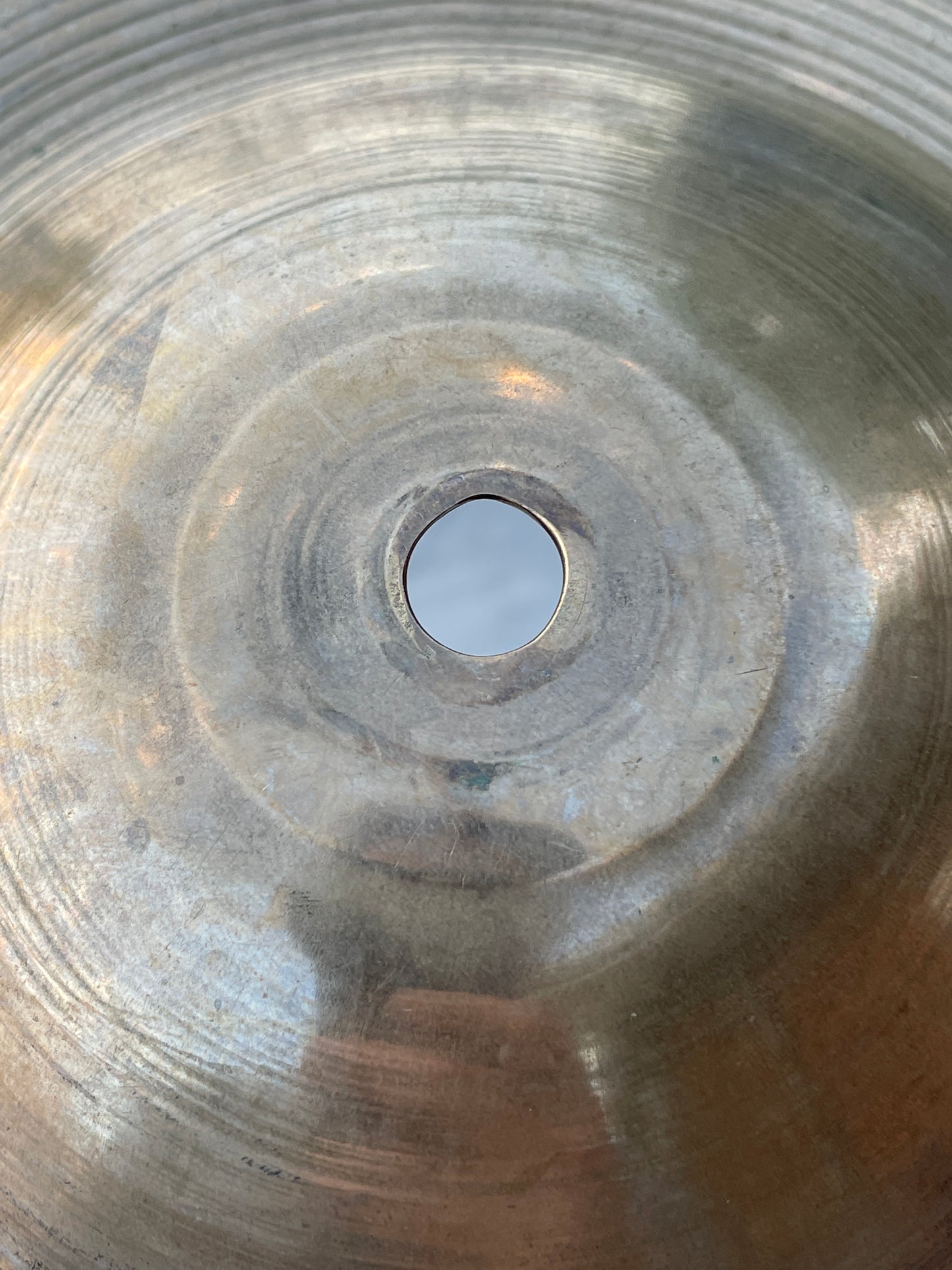 19" Zildjian A 1940s - 1950s Trans Stamp Ride Cymbal 1324g #820 *Video Demo*