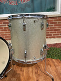 1964 Ludwig Super Beat Drum Set Silver Sparkle 20/13/16 COB