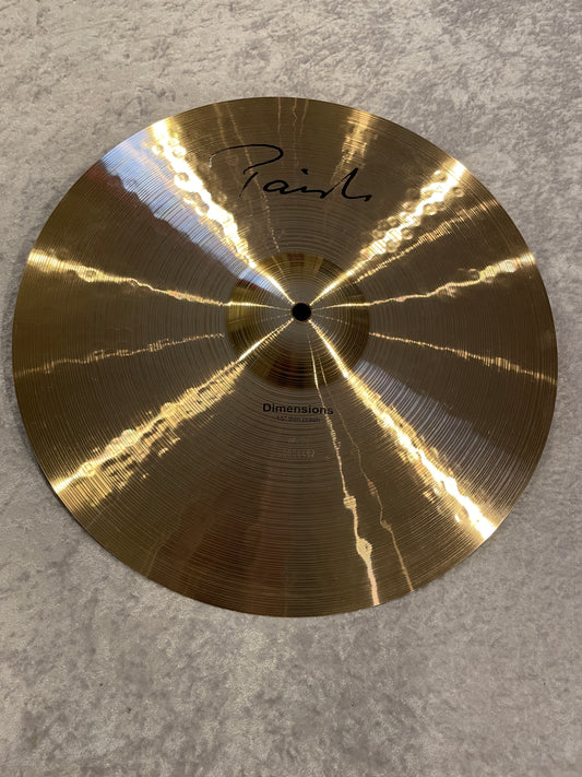 N.O.S. 15" Paiste Dimensions Thin Crash Cymbal 782g