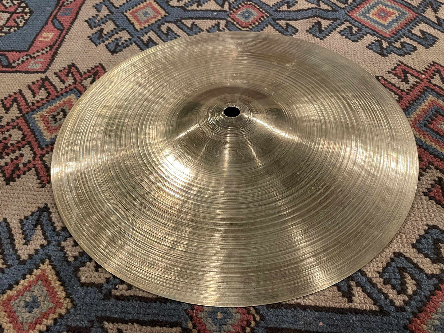 12" Zildjian A 1950s Small Stamp Hi-Hat Single / Splash Cymbal 548g #875