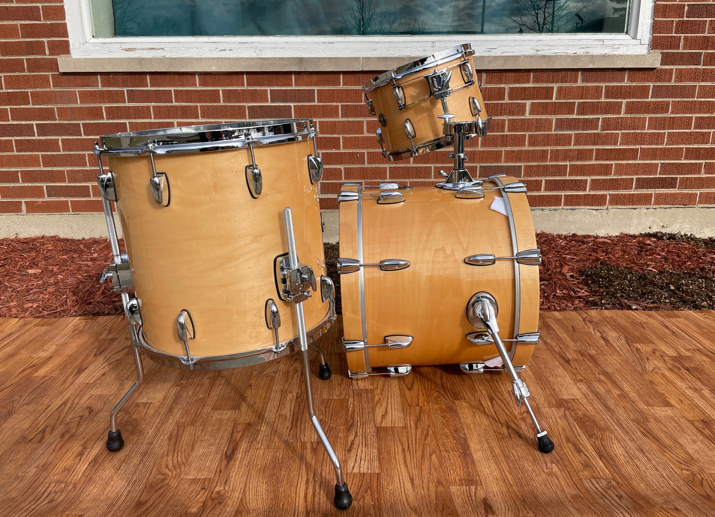 Gretsch Renown Series Bop Drum Set Gloss Natural 18/12/14