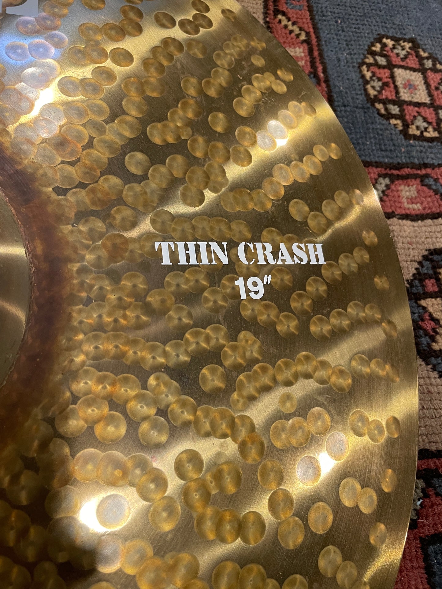 19" Paiste Rude Thin Crash Cymbal 1818g