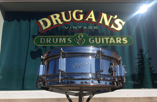1966 Rogers 5x14 Powertone Snare Drum Cleveland Era COB