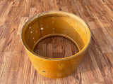 1970s Ludwig 8x12 Thermogloss Tom Drum Shell Natural