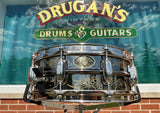 N.O.S. Tama 5x14 Kenny Aronoff KA145 Engraved Trackmaster Signature Brass Black Beauty Snare Drum