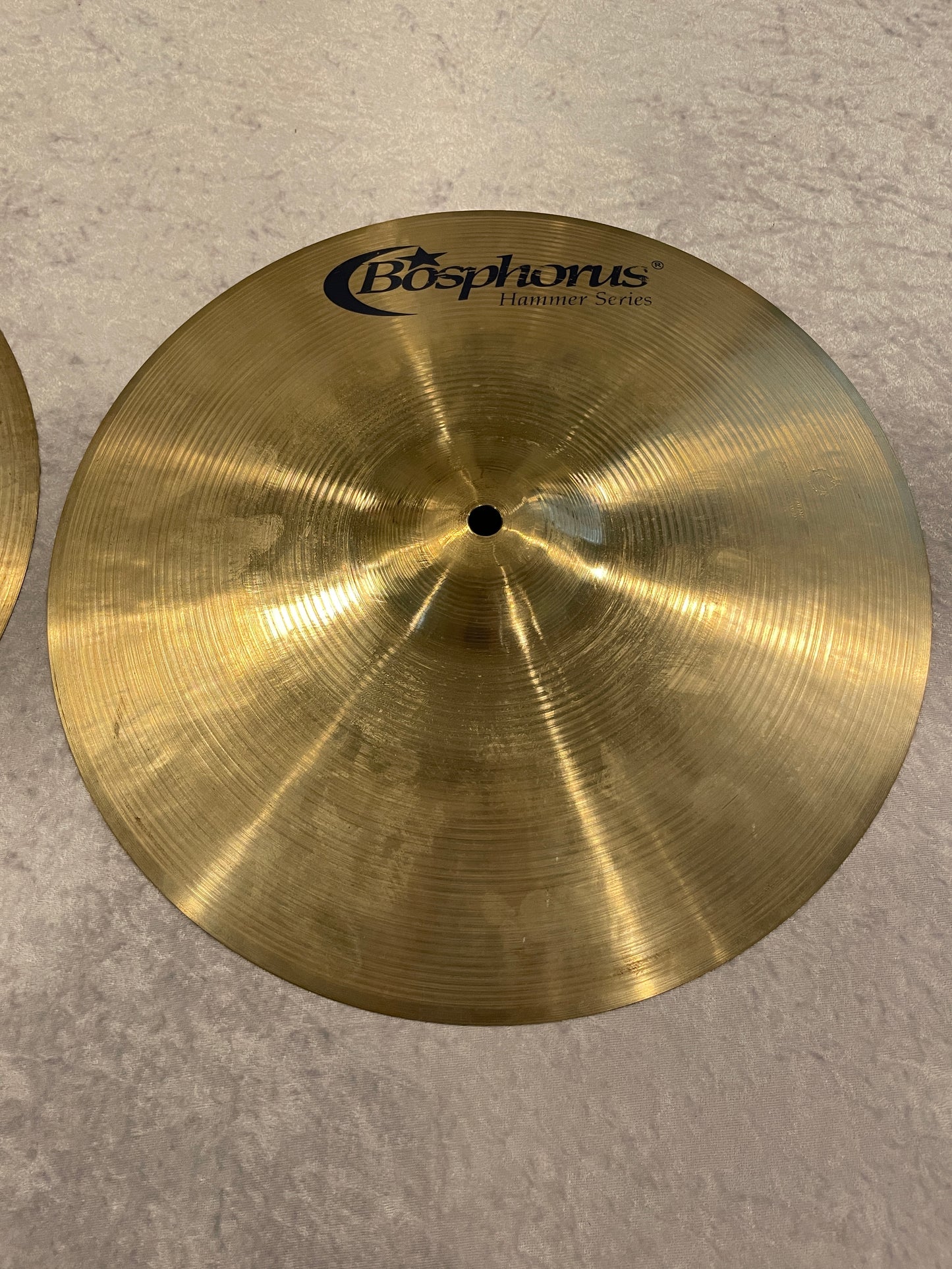 14" Bosphorus Hammer Series Jeff Hamilton Hi-Hat Cymbal Pair 808g/1186g *Video Demo*