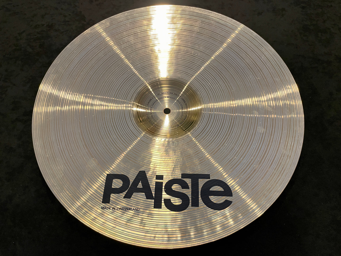 18" Paiste Signature Fast Crash Cymbal 1296g