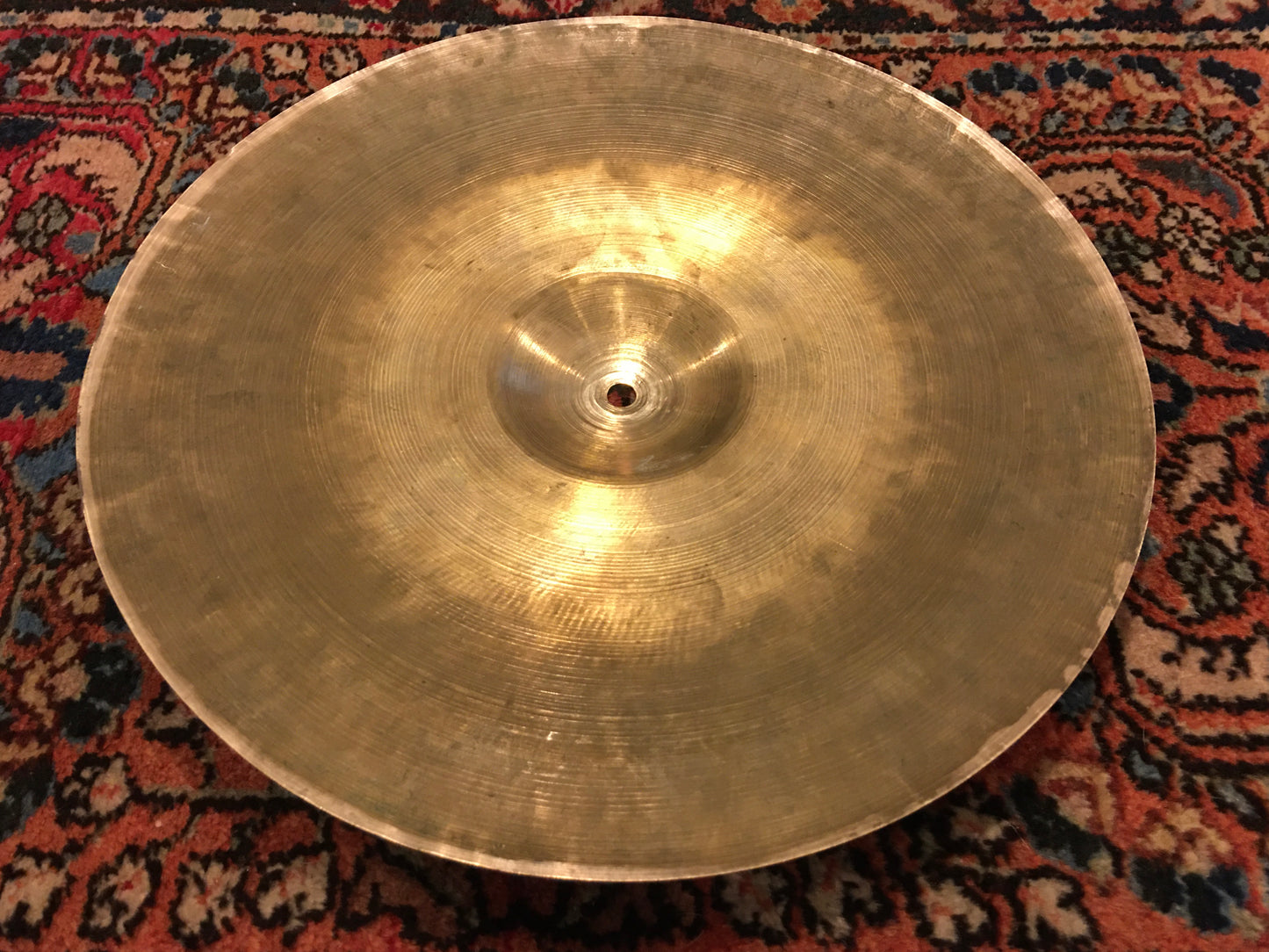 15" Zildjian A Trans Stamp Hi-Hat Single / Crash / Splash Cymbal 698g #643